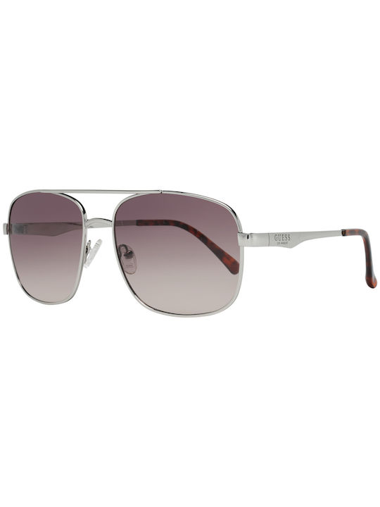 Guess Слънчеви очила с сребърен Метален Рамка GF0211 10F