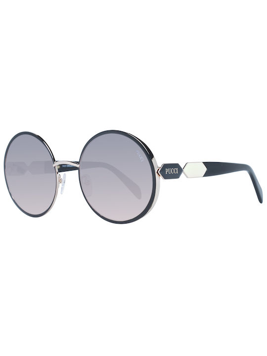 Emilio Pucci Women's Sunglasses with Black Plastic Frame EP0170 05B
