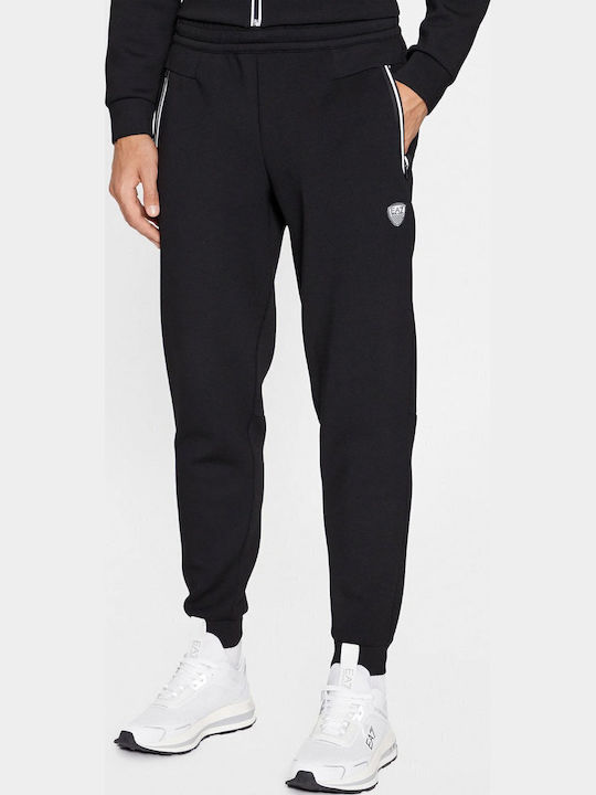 Sweatpants with Elastic Black