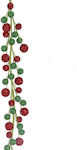 Zaros Christmas Garland Red 1pc