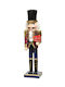 Kaemingk Nutcracker de Crăciun Lemn Înălțime 92cm.