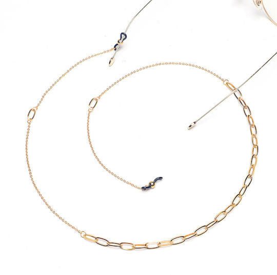 Callajewels Αλυσίδα Γυαλιών Χρυσή