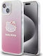 Hello Kitty Задна корица Пластмаса Розов (iPhone 15)