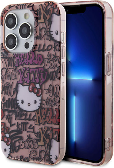 Hello Kitty Задна корица Пластмаса Розов (iPhone 13 Pro Max)