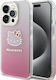 Hello Kitty Задна корица Пластмаса Розов (iPhone 13 Pro Max)