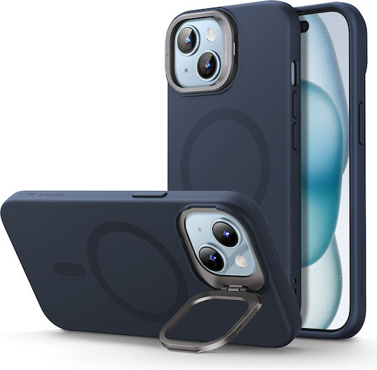 ESR Cloud Soft Halolock Kickstand Back Cover Σιλικόνης 1.2mm Μπλε (iPhone 15 Pro)