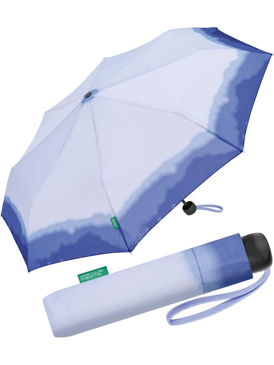Benetton Regenschirm Kompakt Lila