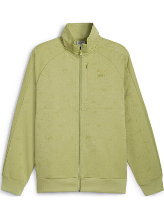 T7 Men's Black Fleece Jacket