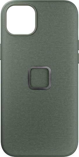 Peak Design Everyday Back Cover Υφασμάτινο 2mm Πράσινο (iPhone 15 Plus)