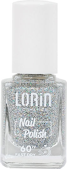 Lorin Fast Dry 60" Glossy Βερνίκι Νυχιών N.203 13ml