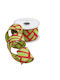 Caspari Christmas Ribbon Green 1pc