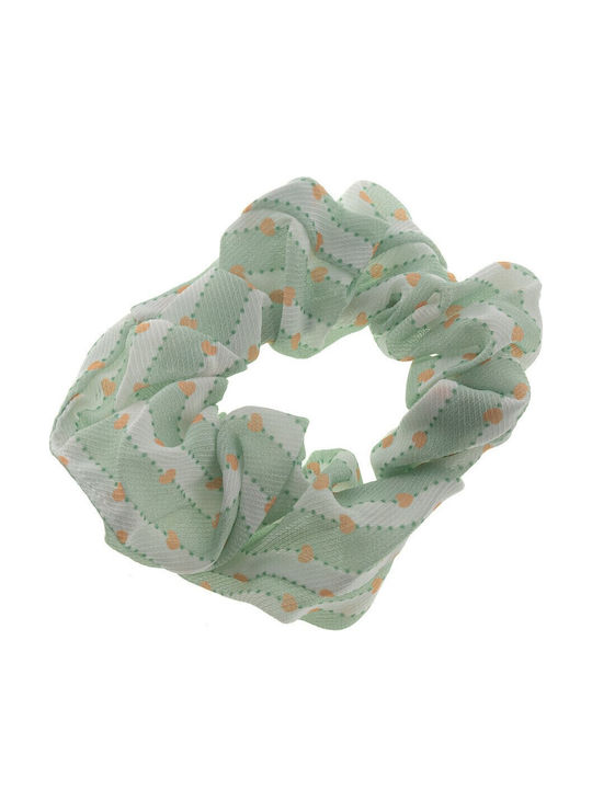 FantazyStores Παιδικό Λαστιχάκι Scrunchy Πράσινο