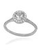 Tasoulis Jewellery Collection Einzelstein aus Weißgold 14K