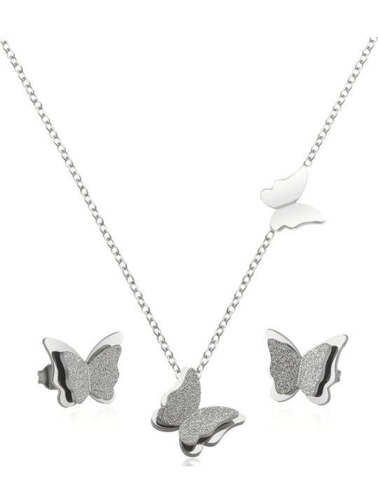 Callajewels Stahl Schmuckset