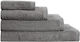 Homeline Prosoapa de Piscina Hotel 190x80 cm Gri Greutate 500gsm