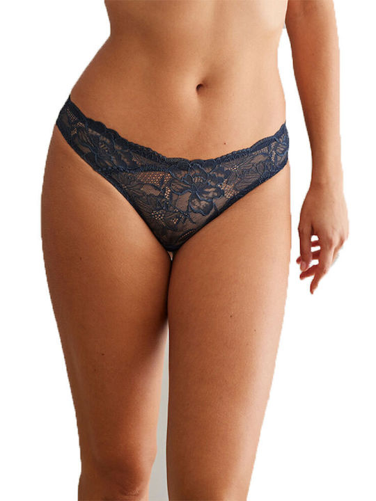 Promise Damen Brasilien mit Spitze Blau