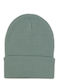 Knitted Beanie Cap Turquoise