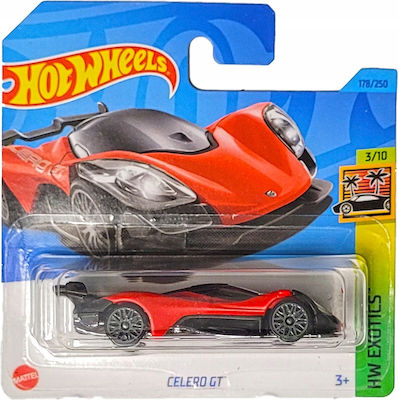 Hot Wheels Exotics Αυτοκινητάκι Celero GT για 3+ Ετών