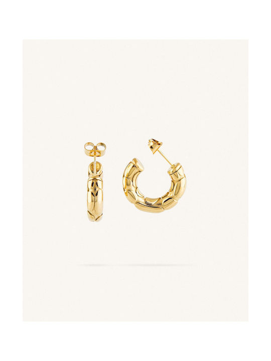 StanStefan Earrings made of Steel Gold Plated