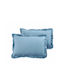 My Home Luxury Pillowcase Set Light blue 50x70cm.