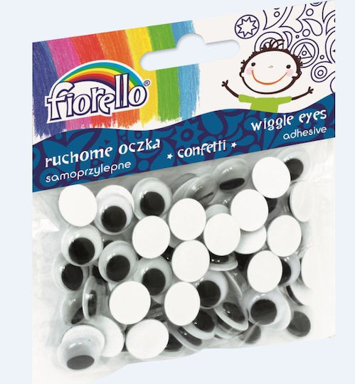 Fiorello Mărgele Mate Artizanale Albe 80buc 12mm