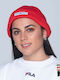 Beanie Unisex Σκούφος Πλεκτός σε Κόκκινο χρώμα