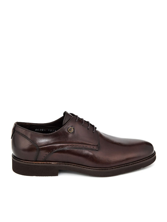 Guy Laroche Leder Herren Freizeitschuhe Braun