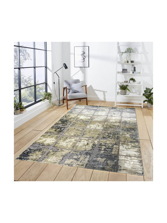 Bloom Rug Rectangular Beige