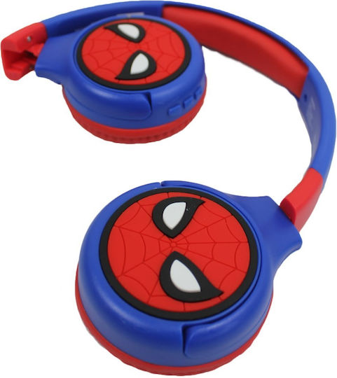 Lexibook Spider-Man Wireless / Wired On Ear Headphones Red / Blue