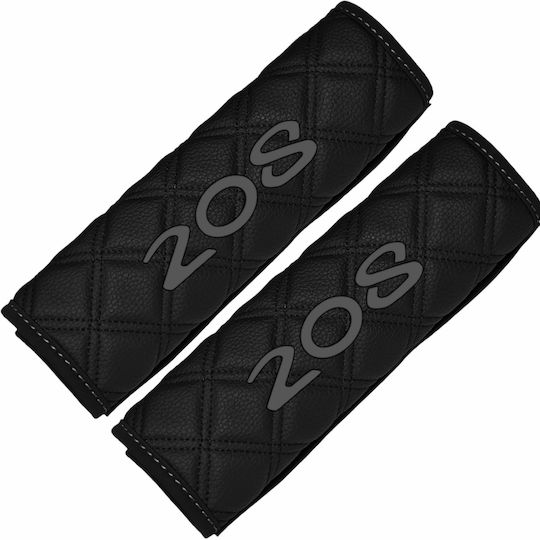 Autositzgurt-Pads Schwarz 2Stück