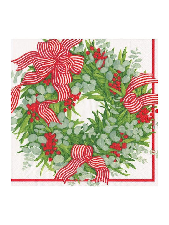 Caspari Christmas Napkins L19xW19cm.