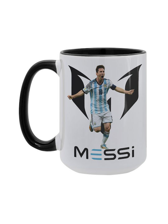 Koupakoupa Leo Messi Mug Ceramic Black 450ml