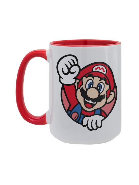 Koupakoupa Win Mug Ceramic Red 450ml