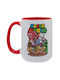 Koupakoupa Mug Ceramic Red 450ml
