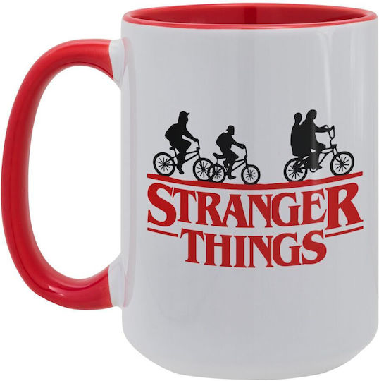 Koupakoupa Mega Mug Ceramic Red 450ml