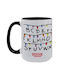 Koupakoupa Mug Ceramic Black 450ml