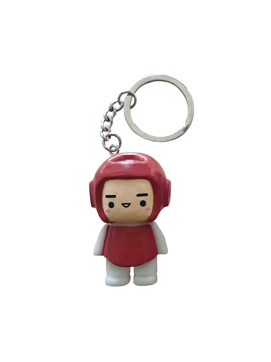 Keychain 90045179 Metallic Taekwondo Red