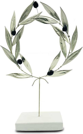 Decorativ Coroană de flori Handmade din Metal 27x27x27cm 1buc