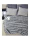 Kentia Lilah Furry Blanket Double 220x230cm Gray