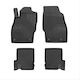 Frogum Set of Front and Rear Mats 4pcs for Opel Adam 2012-2019 Black