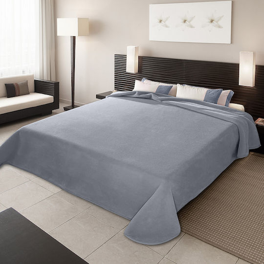 Adam Home Ster Plain Κουβέρτα Ισπανίας Βελουτέ Μονή 160x220εκ.