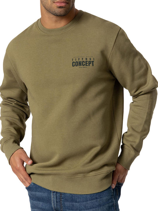 Tiffosi Herren Sweatshirt Khaki