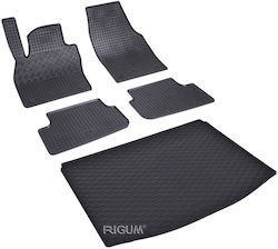 Rigum Trunk Mats 1pcs from Rubber for Mercedes-Benz V Seat Ibiza Black