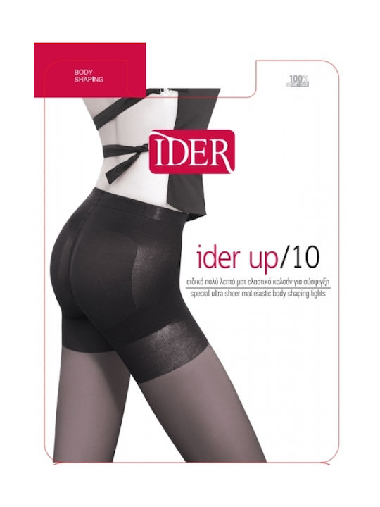 IDER Women's Pantyhose Sheer 10 Den Tightening Beige