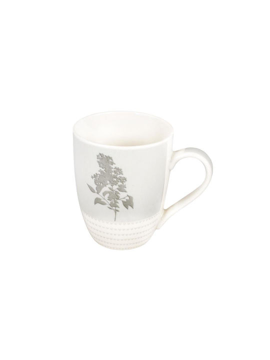 Max Home Ceramic Mug In Various Beige Colors 340ml (Various Colors) 6 Pieces
