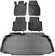 Rezaw Plast Set of Front and Rear Mats 4pcs for Kia XCeed 2019+ Black
