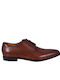 Geox Men's Leather Dress Shoes Tabac Brown