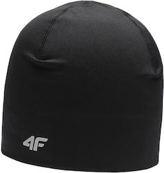 4F Knitted Beanie Cap Black
