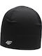 Beanie Unisex Σκούφος Πλεκτός σε Μαύρο χρώμα