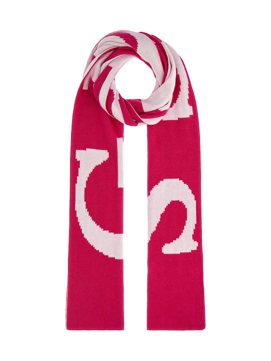 Guess Kids Knitted Scarf Fuchsia
